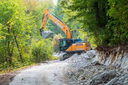 Proti Obolnem poteka rekonstrukcija ceste 6